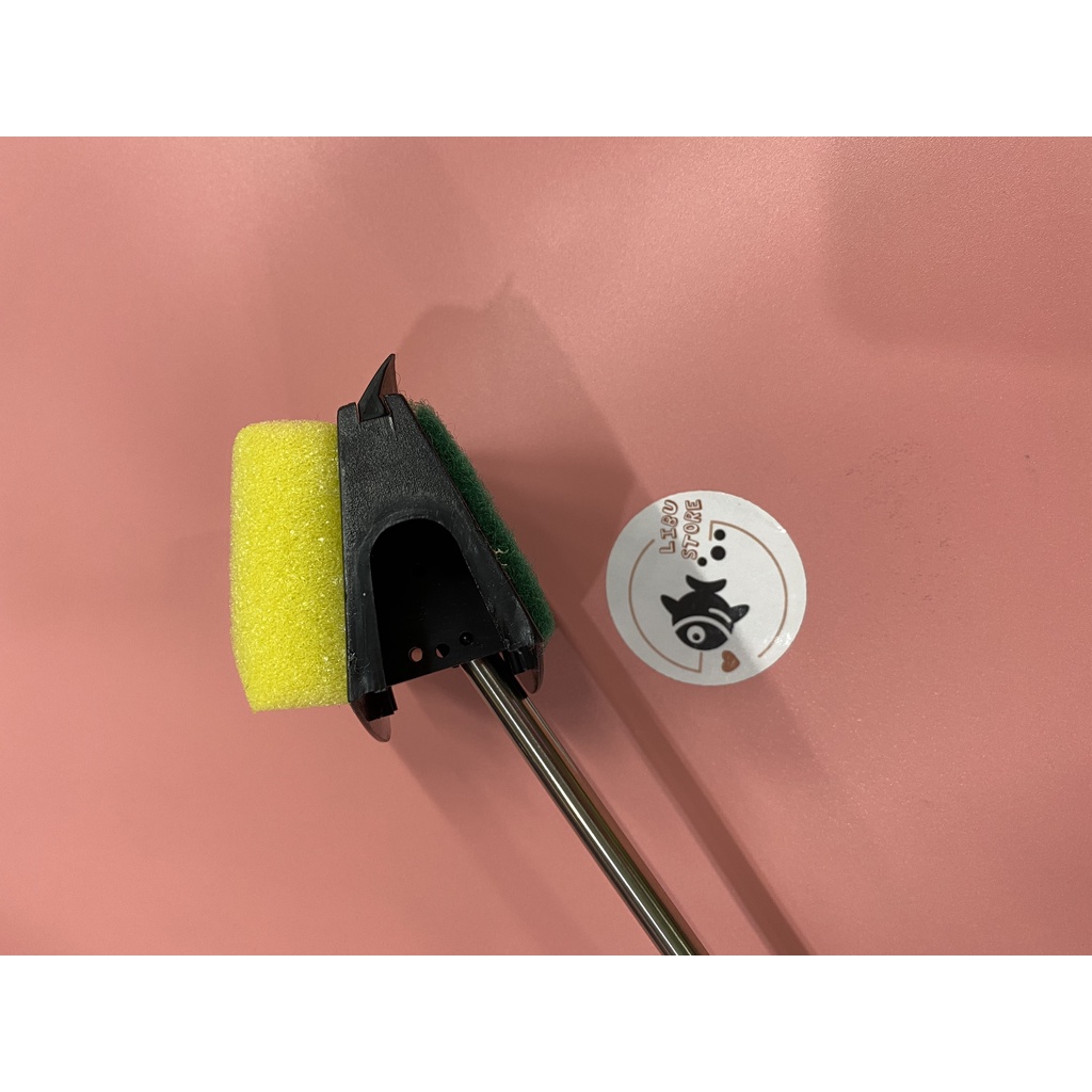 Cây cọ rửa vệ sinh chà bể hồ cá thủy sinh 38cm và 50cm