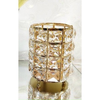 Ống Đựng Cọ Trang Điểm Pha Lê Cao Cấp