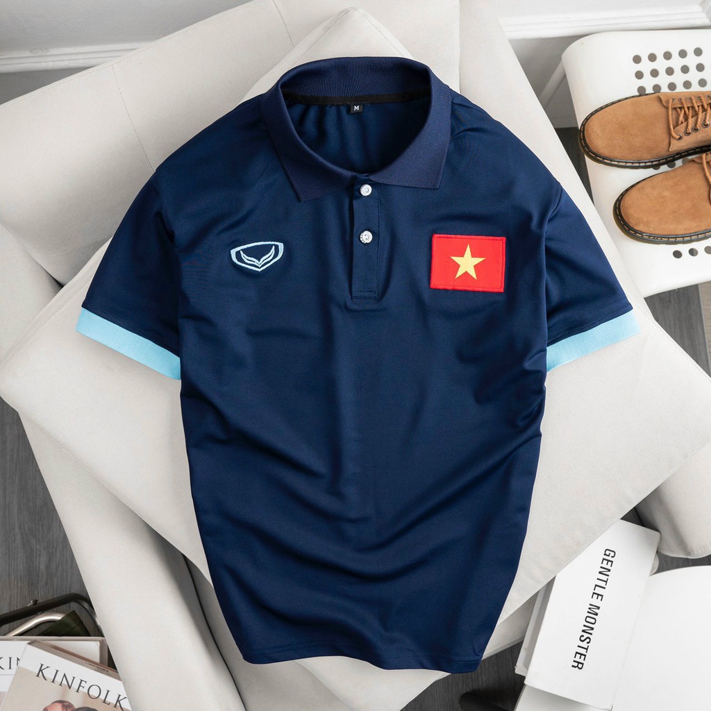 Áo thun polo nam - Áo đội tuyển Việt Nam Hàng cao cấp