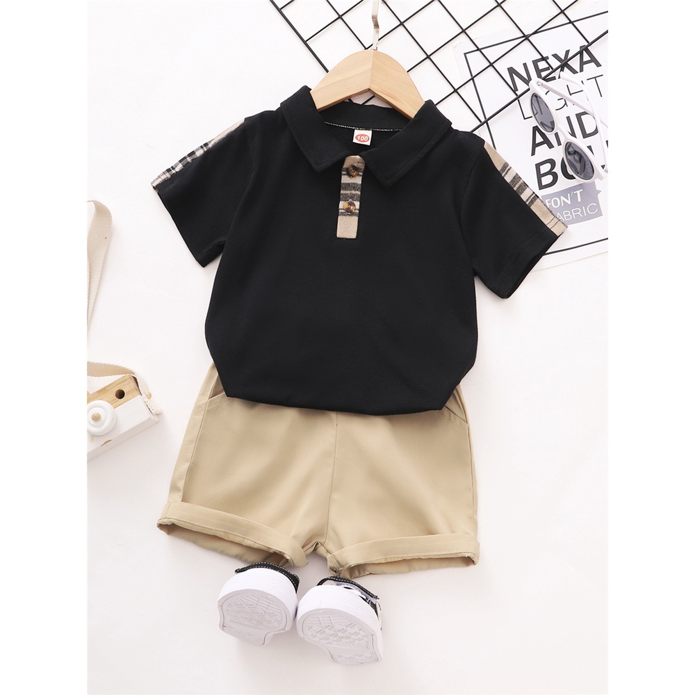 1-6 Tuổi Set áo thun tay ngắn + quần đùi MIKRDOO thời trang mùa hè cho bé trai