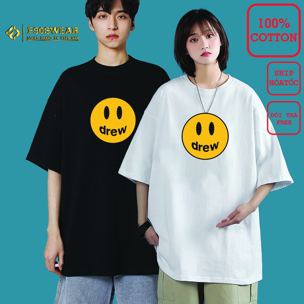 Áo thun tay lỡ Unisex, áo phông nam nữ tay lỡ form rộng Vải Cotton Thấm Hút Mồ Hôi in hình đẹp