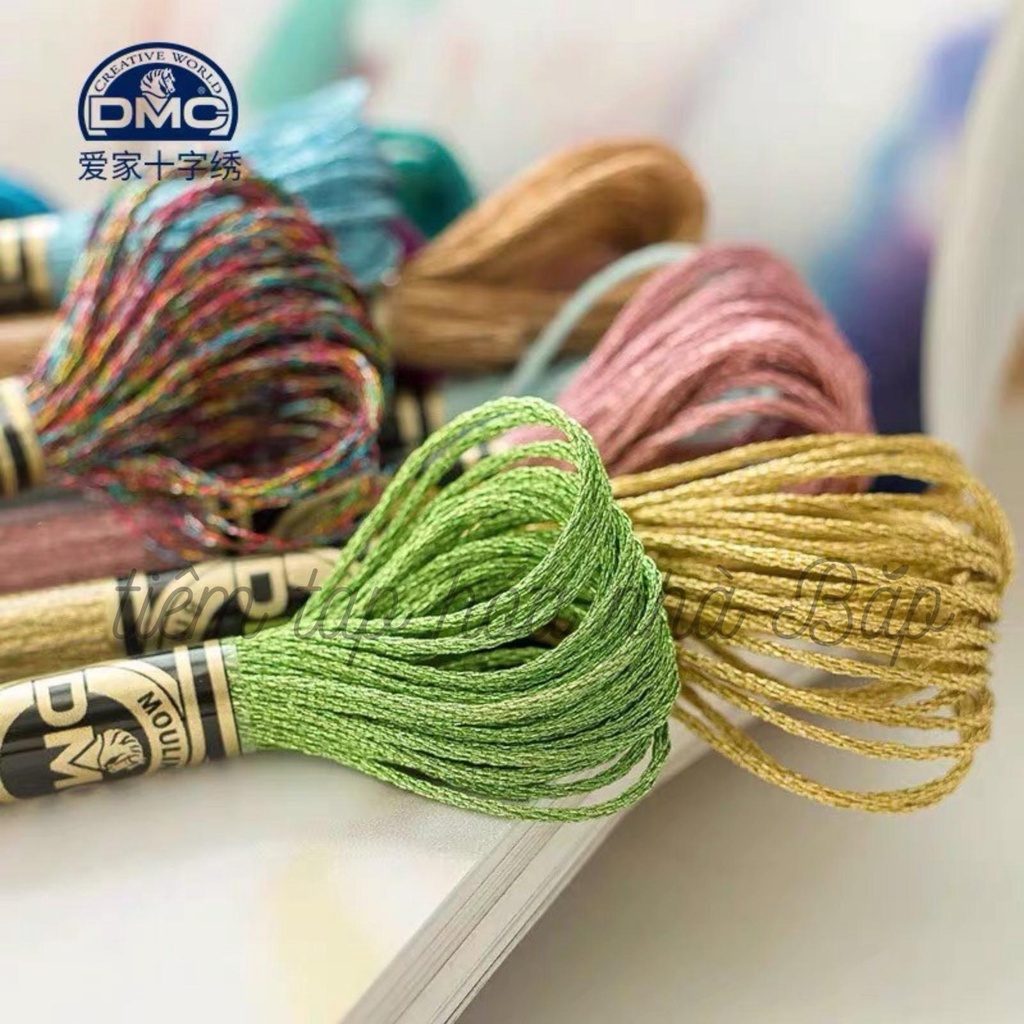 Chỉ Nhũ Kim Tuyến Chính Hãng DMC Pháp