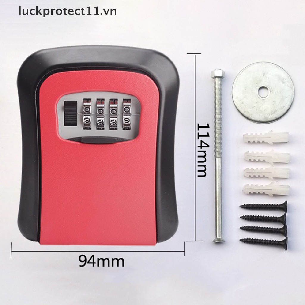 Ổ Khóa Mật Khẩu 4 Số Bằng Hợp Kim Kẽm Gắn Tường