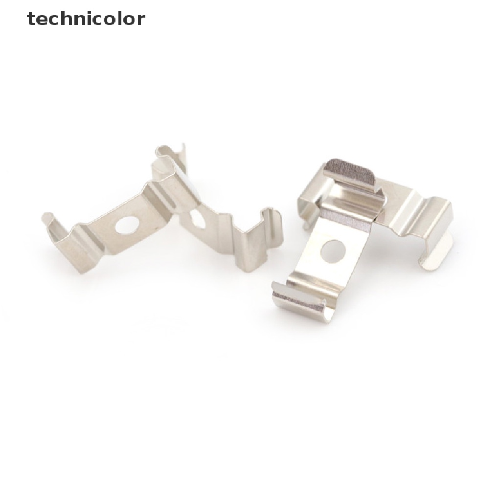 Set 4 Giá Đỡ Đèn Ống T5 Màu Bạc Dạ Quang