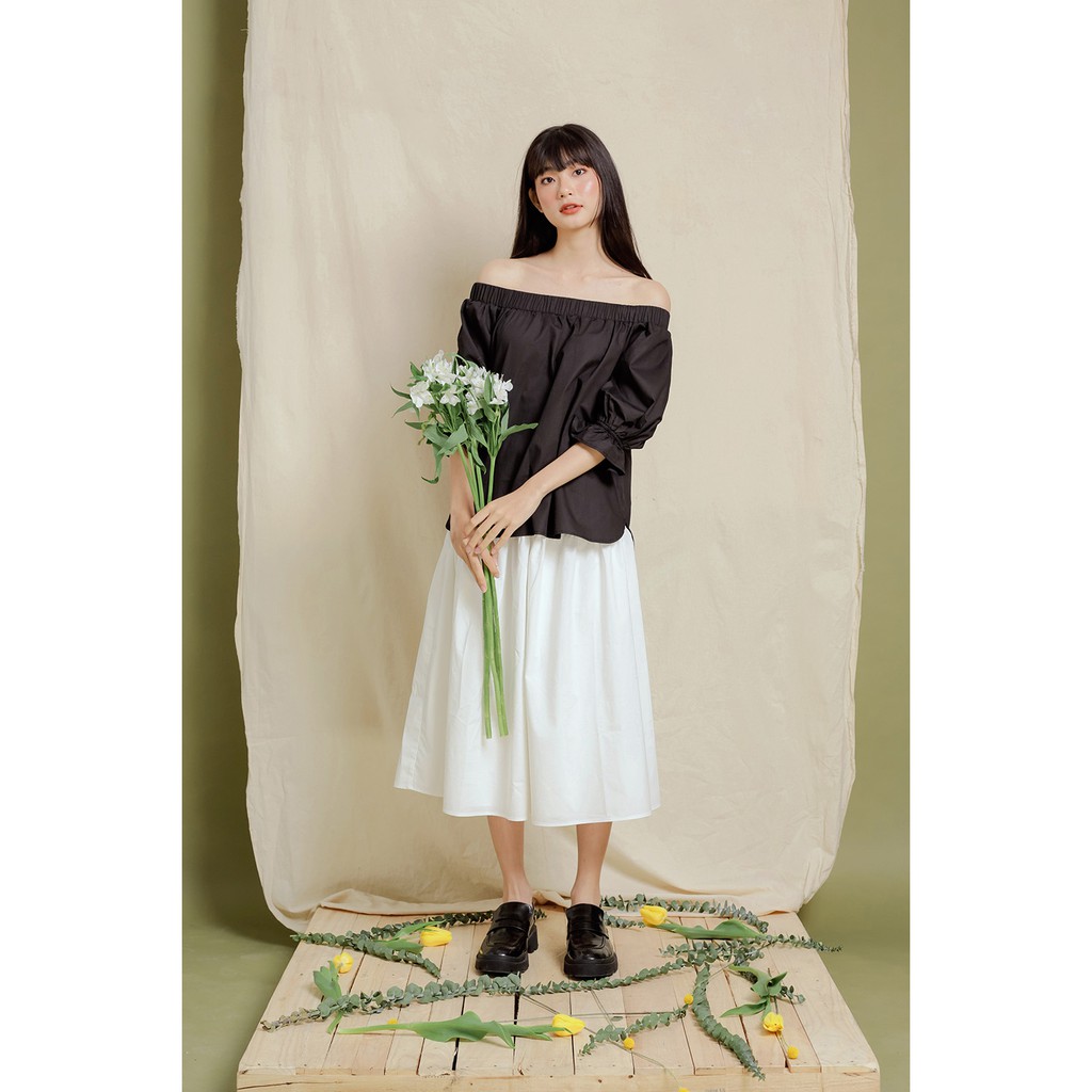 DOTTIE - Chân váy dài rút nhún nữ S0051 | BigBuy360 - bigbuy360.vn