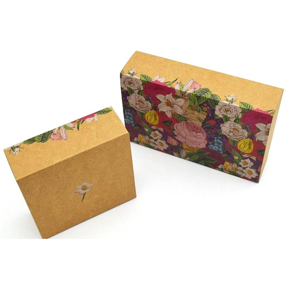 Set 10 Hộp Đựng Bánh Trung Thu Phong Cách Retro