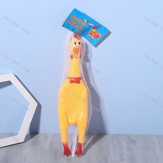 ĐỒ CHƠI CHÓ MÈO, CON GÀ LA HÉT PHÁT RA ÂM THANH, GẶM NHẮM, GIẢM NGỨA RĂNG