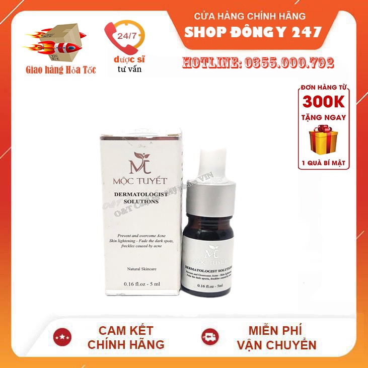 [Chính hãng] Serum Mộc Tuyết mẫu mới nhất