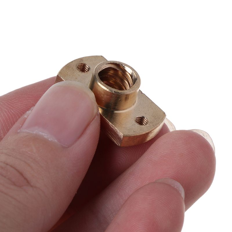 Đai Ốc Chì T8 Bằng Đồng Thau 2mm 8mm T8X8Mm Chuyên Dụng Cho Máy In 3D 3 CR-10