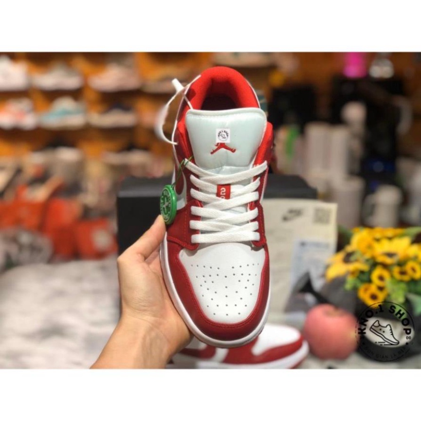 [ Full Box + Bill ] Giày Jordan Cổ Thấp Nam Nữ, Giày Sneaker JD1 Đỏ Trắng Cổ Thấp Thời Trang Cao Cấp Hottrend 2022 | WebRaoVat - webraovat.net.vn