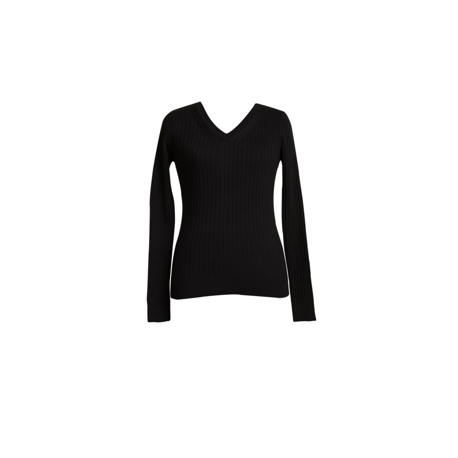  Áo len nữ dáng dài cổ V IVY moda MS 58B4852 | BigBuy360 - bigbuy360.vn