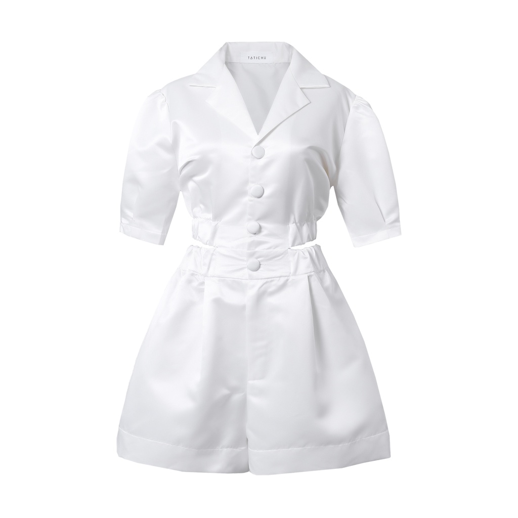 TATICHU - Jump dún thun eo form rộng- Salina Jumpsuit
