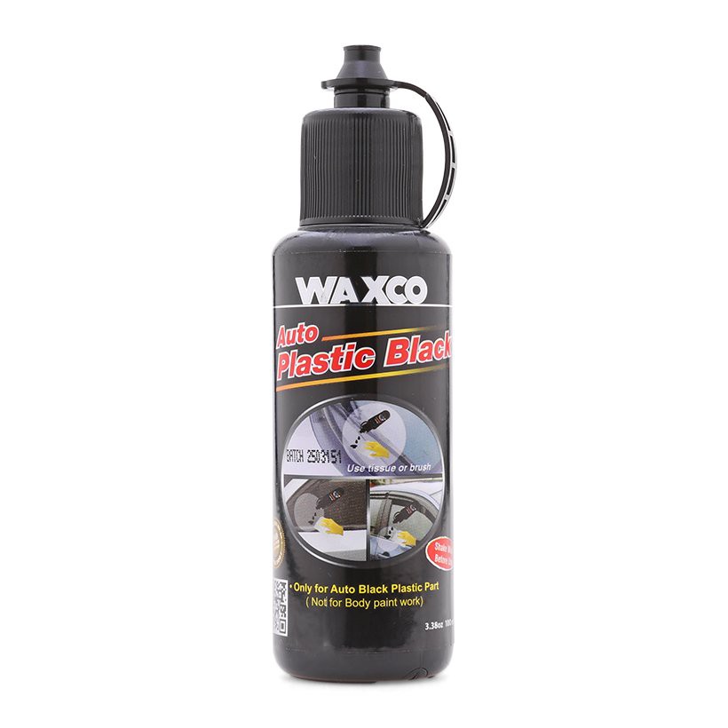 Dung dịch dưỡng mới bề mặt nhựa đen ô tô WAXCO (100 ml) - Nước làm bóng, làm sạch bề mặt ô tô như mới