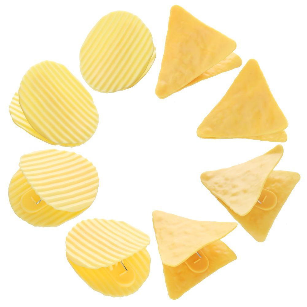 Dụng cụ kẹp miệng túi đựng khoai tây chiên đa năng thiết kế dễ thương