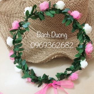Vòng nguyệt quế, vòng hoa độ đầu kỷ yếu, chụp hình ngoại cảnh, sỉ lẻ giá rẻ nhất thị trường. Mix màu theo yêu cầu