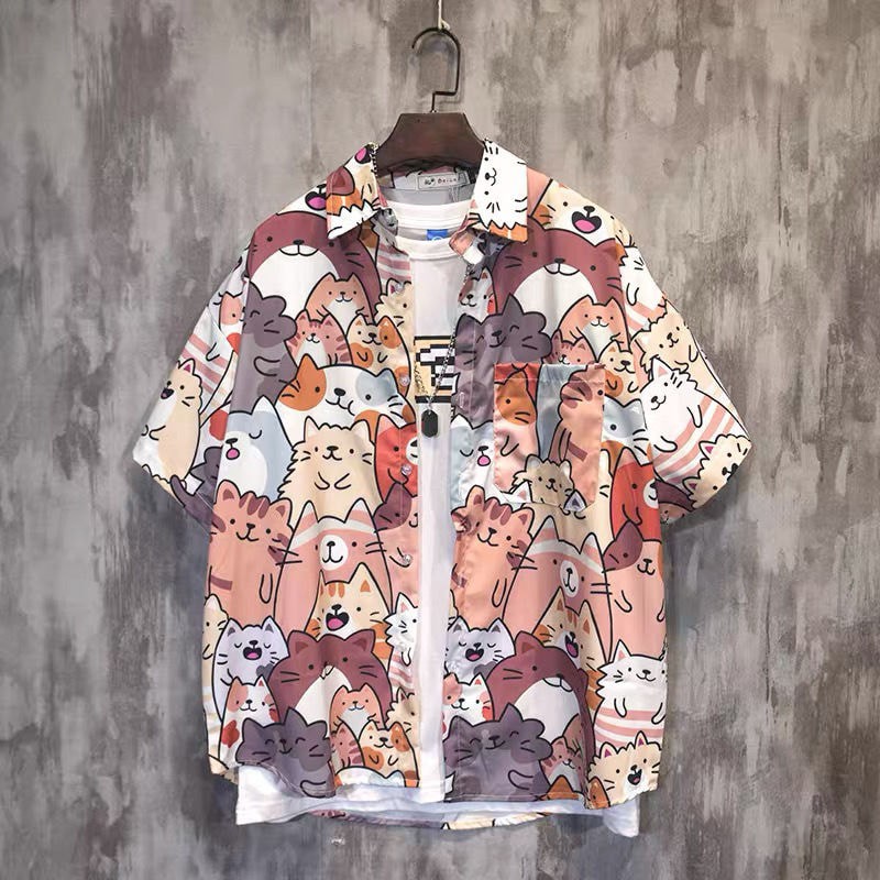 SƠ MI UNISEX RỪNG MÈO