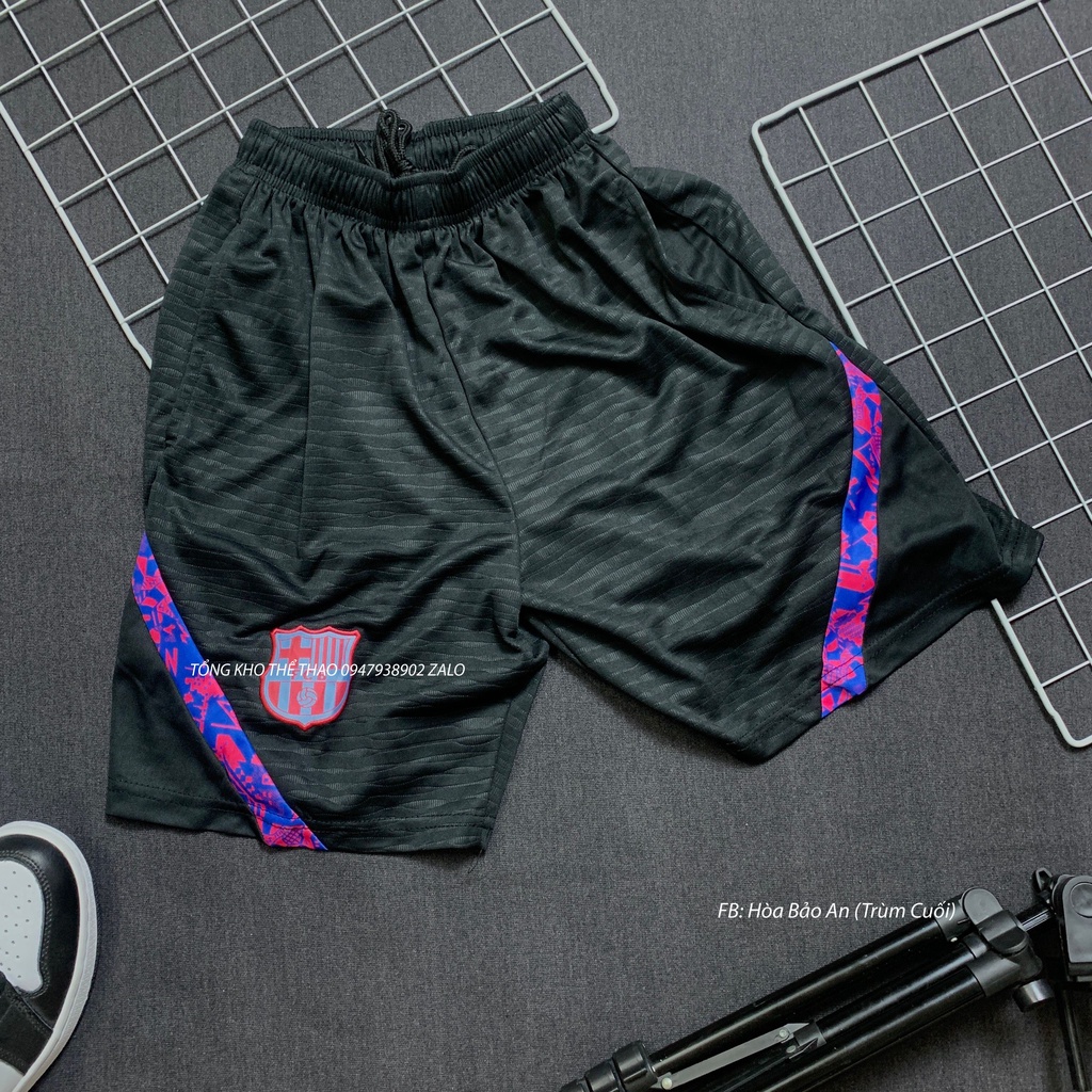 Freeship Toàn Quốc - Áo Barca 2023 - Quần Áo Bóng Đá CLB Barcelona Training vải Thun Thái mới 2023