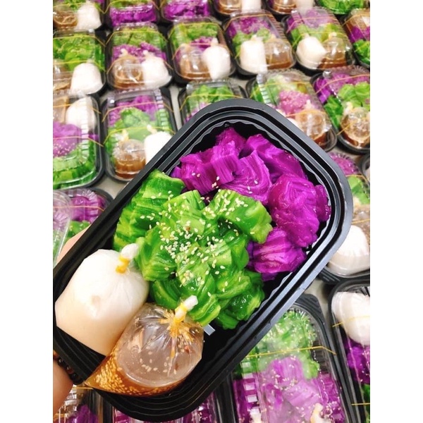 Bánh đúc gân mix 2 vị