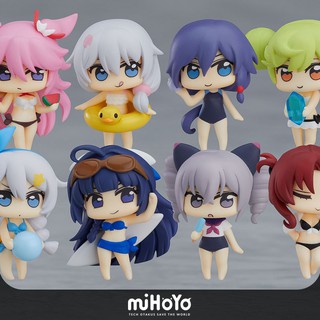 Set mô hình hộp trứng petit summer reunion 2017 honkai impact 3