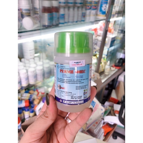 Thuốc muỗi PERME 600EC chai 100ml ''