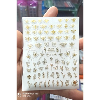 Sticker trang trí móng móng nail 20 mẫu đẹp