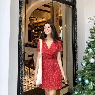 ĐẦM ĐỎ HOA NHÍ ĐẮP CHÉO