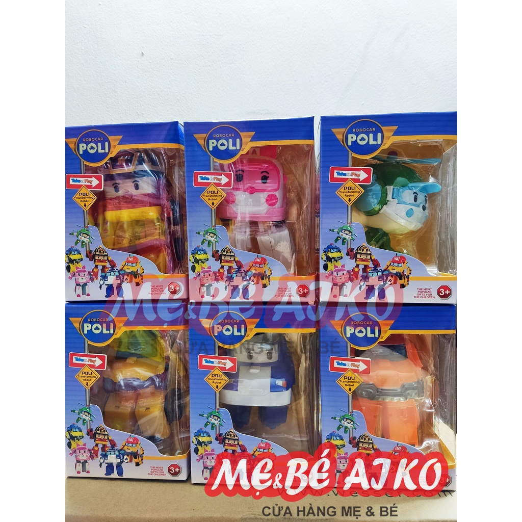 Bộ Xe Biến Hình Robocar Poli Phim Hoạt Hình Poli và Những Người Bạn