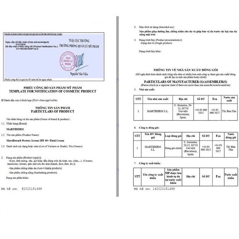 Kem Chống Nắng Phổ Rộng MartiDerm The Originals Proteos Screen SPF50+ Fluid Cream Ngừa Lão Hóa, Nám Da 40ml | BigBuy360 - bigbuy360.vn