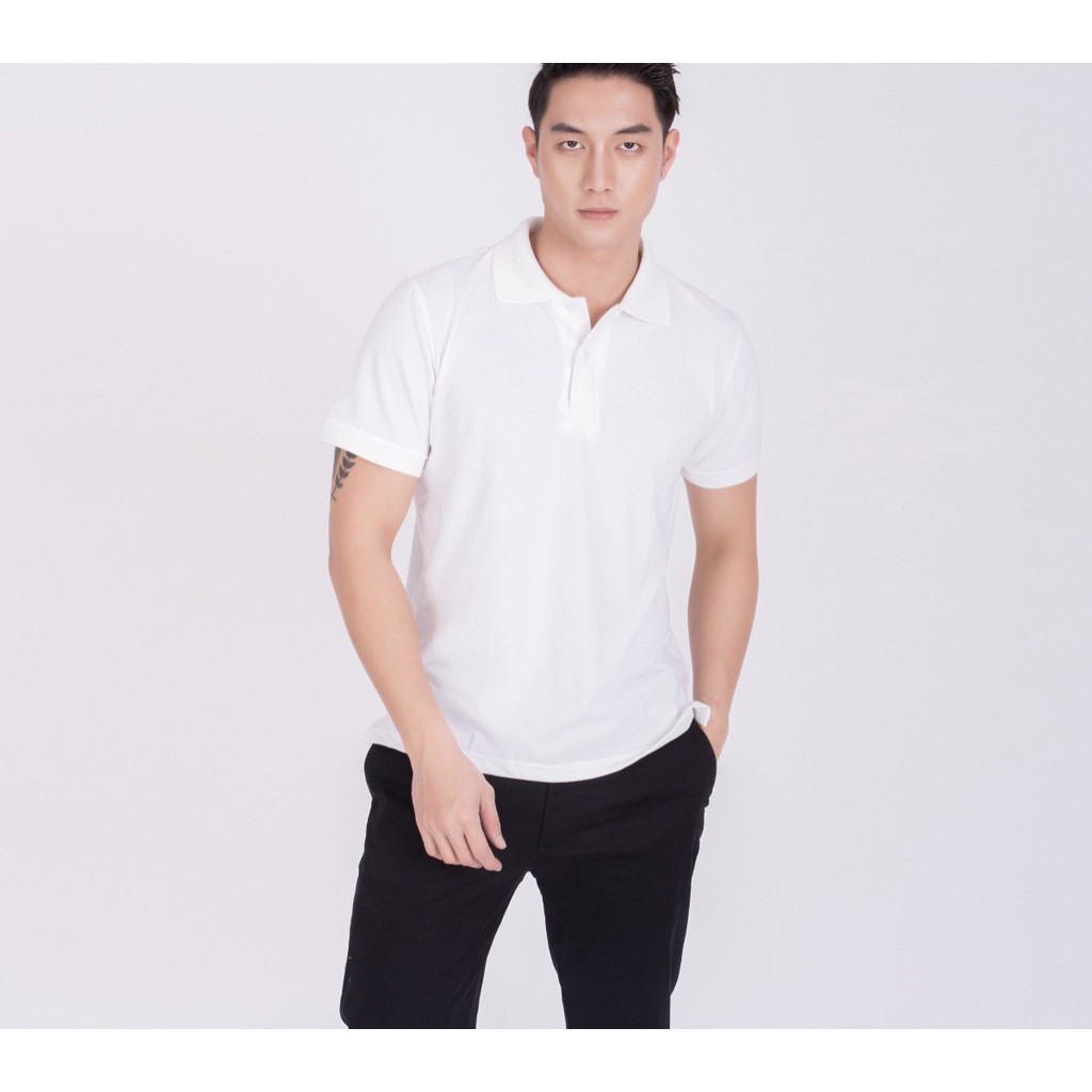 Áo thun cổ trụ trơn Poly cá sấu , áo thun có cổ nhiều màu - TTP01 | BigBuy360 - bigbuy360.vn