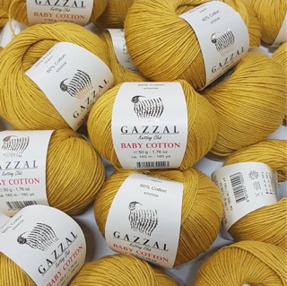 LEN GAZZAL BABY COTTON (bảng màu 1)