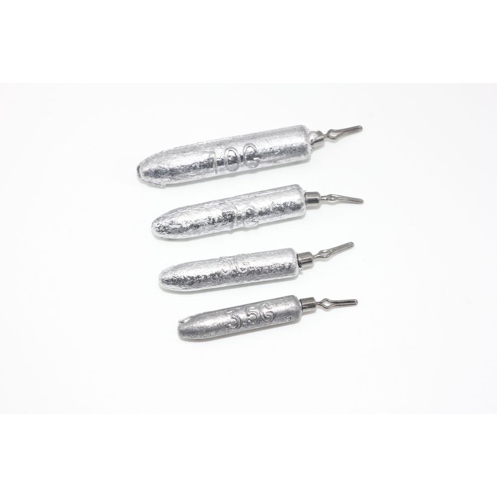 Set 5 Chì Câu Cá Xoay 3.5g 5g 7g 10g 360 Độ