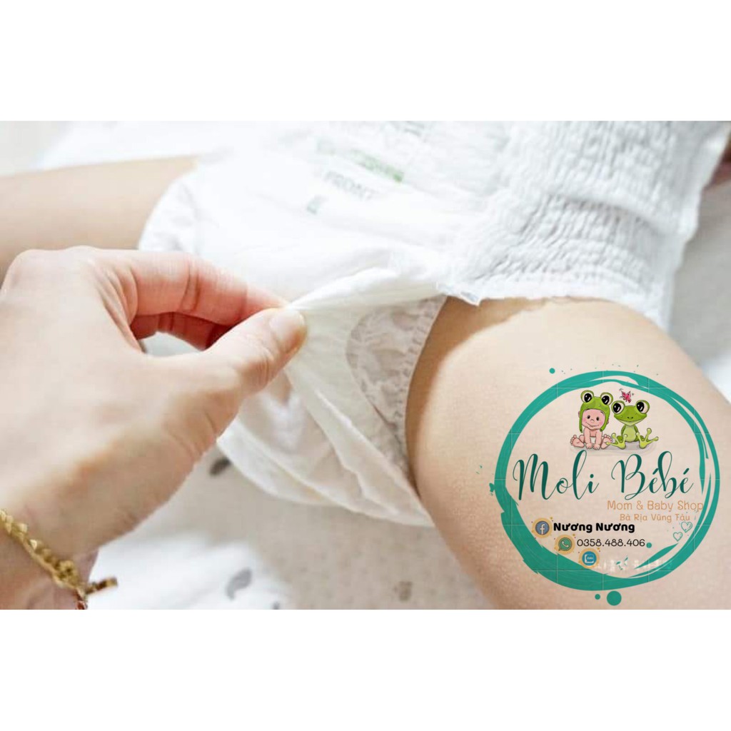 Tã bỉm quần cho bé NATURE LOVE MERE LONG NIGHT Chính Hãng chuyên dùng ban đêm size L30 XL24 XXL20