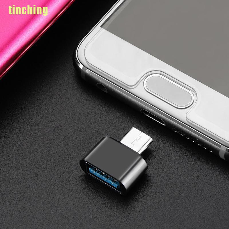 Set 2 Đầu Chuyển Đổi Otg Usb Type C Tinching11 Sang Usb 2.0 Otg Chuyên Dụng
