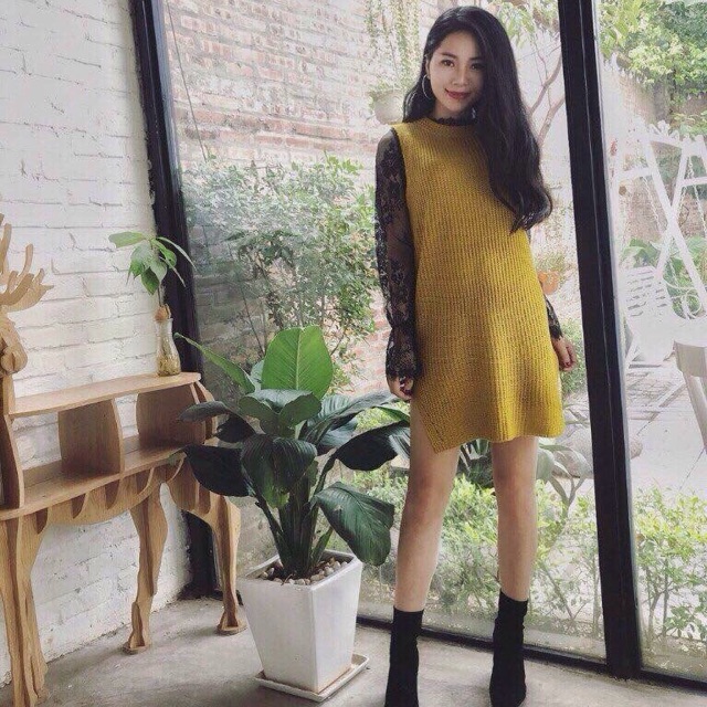 Set váy len Quảng Châu