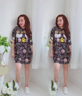 Đầm Thun Lạnh 3D THAILAN