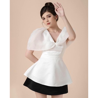 [SIÊU PHẨM] ÁO TAY PHỒNG CỔ V