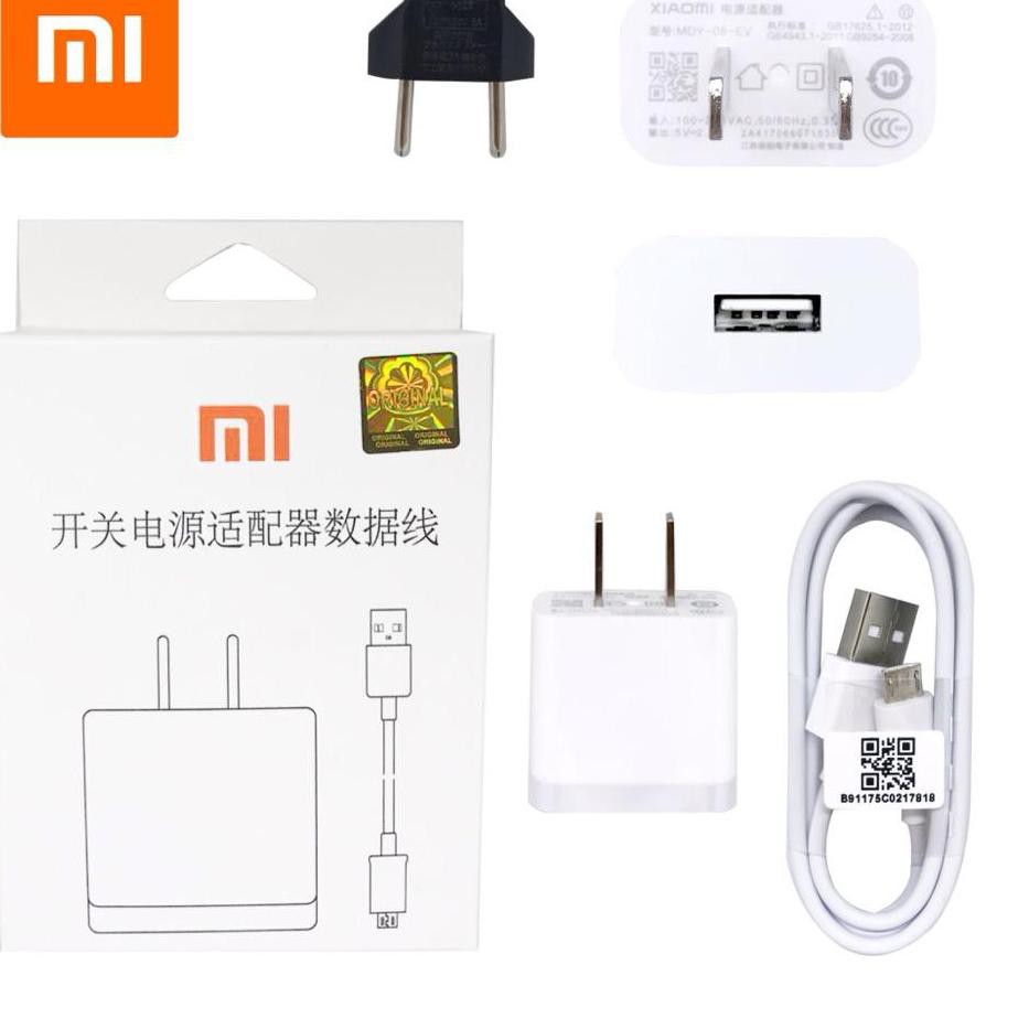 Bộ Sạc Mdy08ev Màu Trắng Cho Xiaomi Redmi 5a Note 5a Redmi 4x 4a 2a