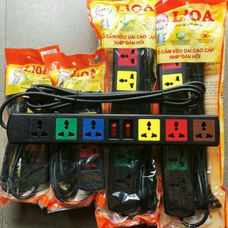 Ổ dây kéo dài Lioa 10 ổ cắm