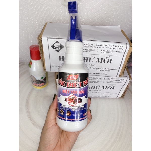 { COMBO DIỆT MỐI - 2 hộp nhử + 1pmc + 1 dầu mối Sifa }