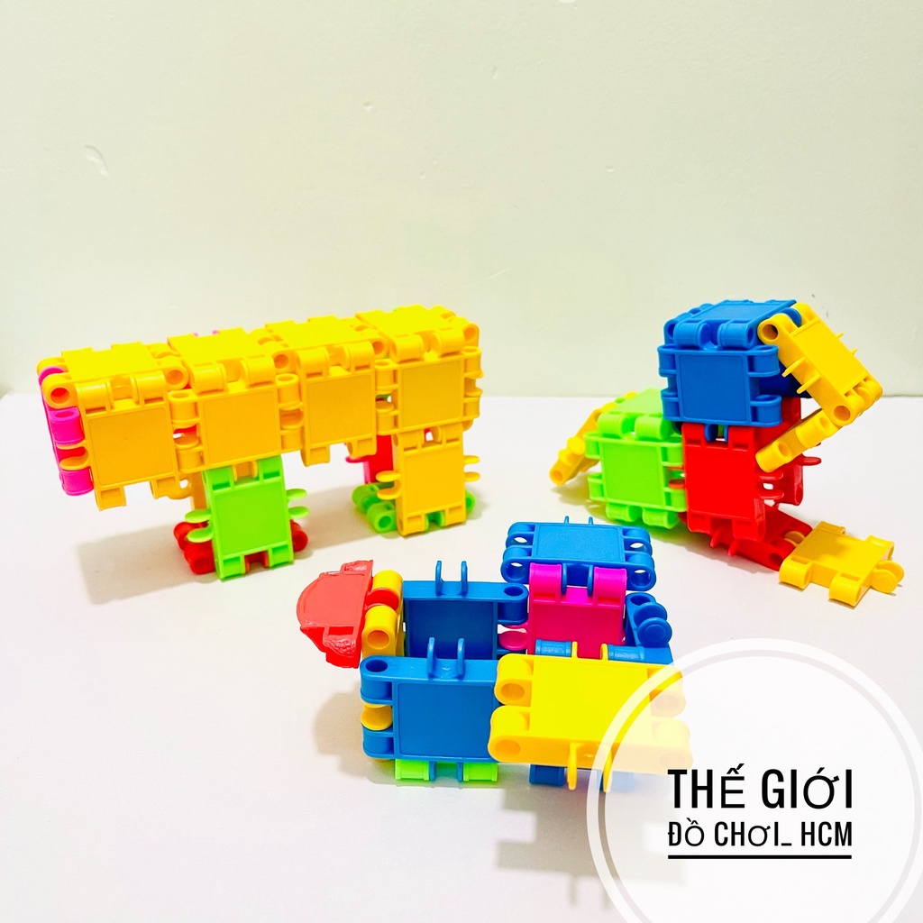 [RẺ- MẪU MỚI] Đồ chơi xếp hình lắp ráp Lego 70 chi tiết cho bé thích lắp ghép, phát triển trí não, tư duy sáng tạo