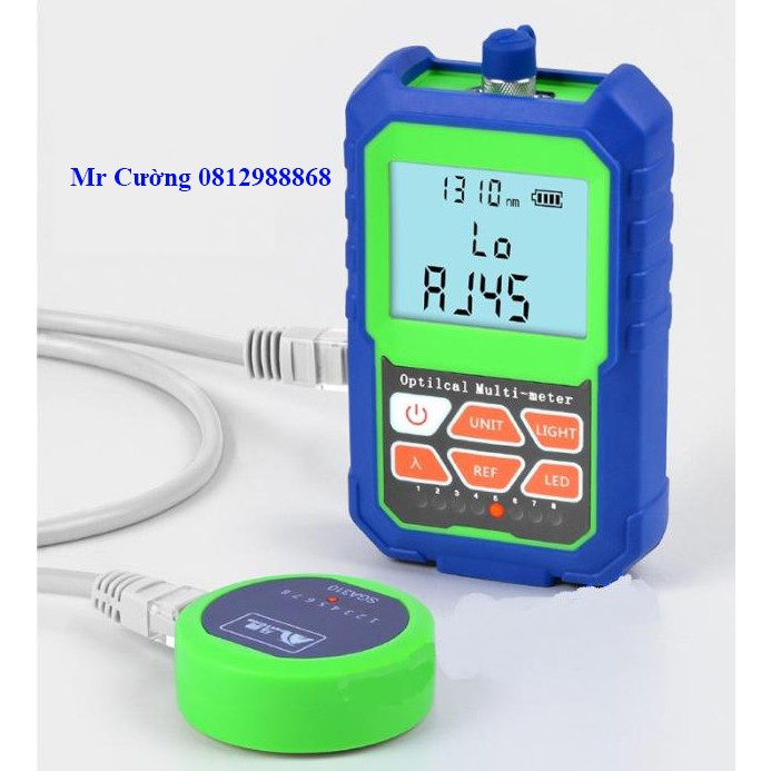 Máy Đo Công Suất Quang Mini Kèm Test Mạng J45