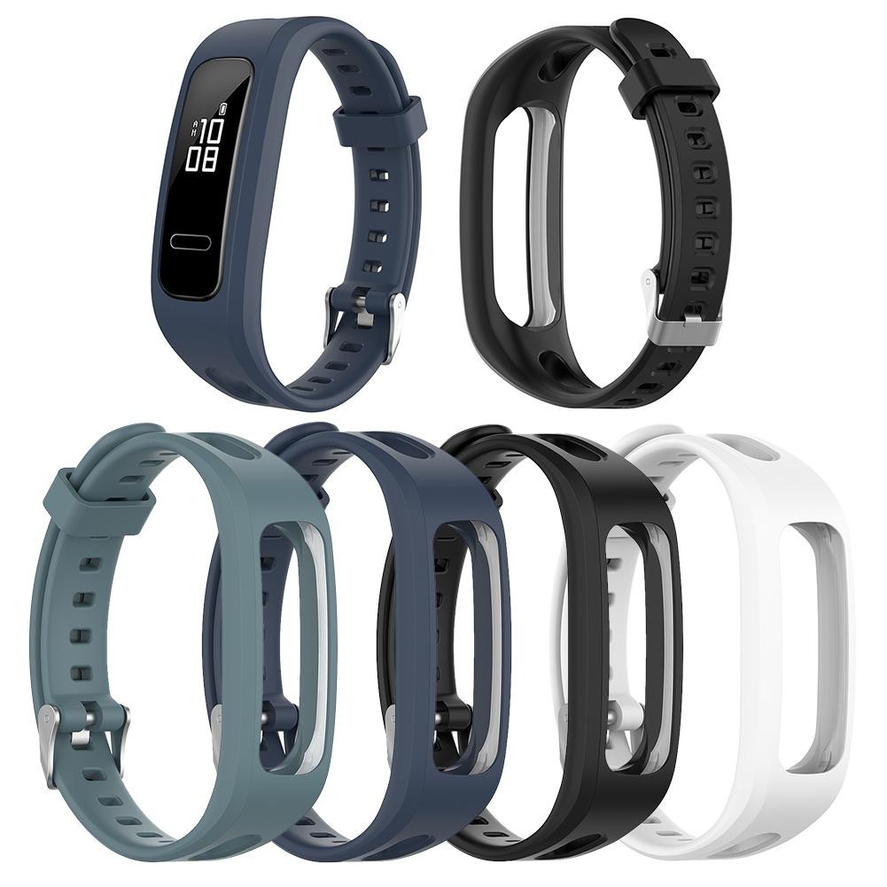 Dây đeo silicon thay thế cho vòng đeo tay thông minh Huawei Honor Band 4 Running Version/Huawei Band 3e
