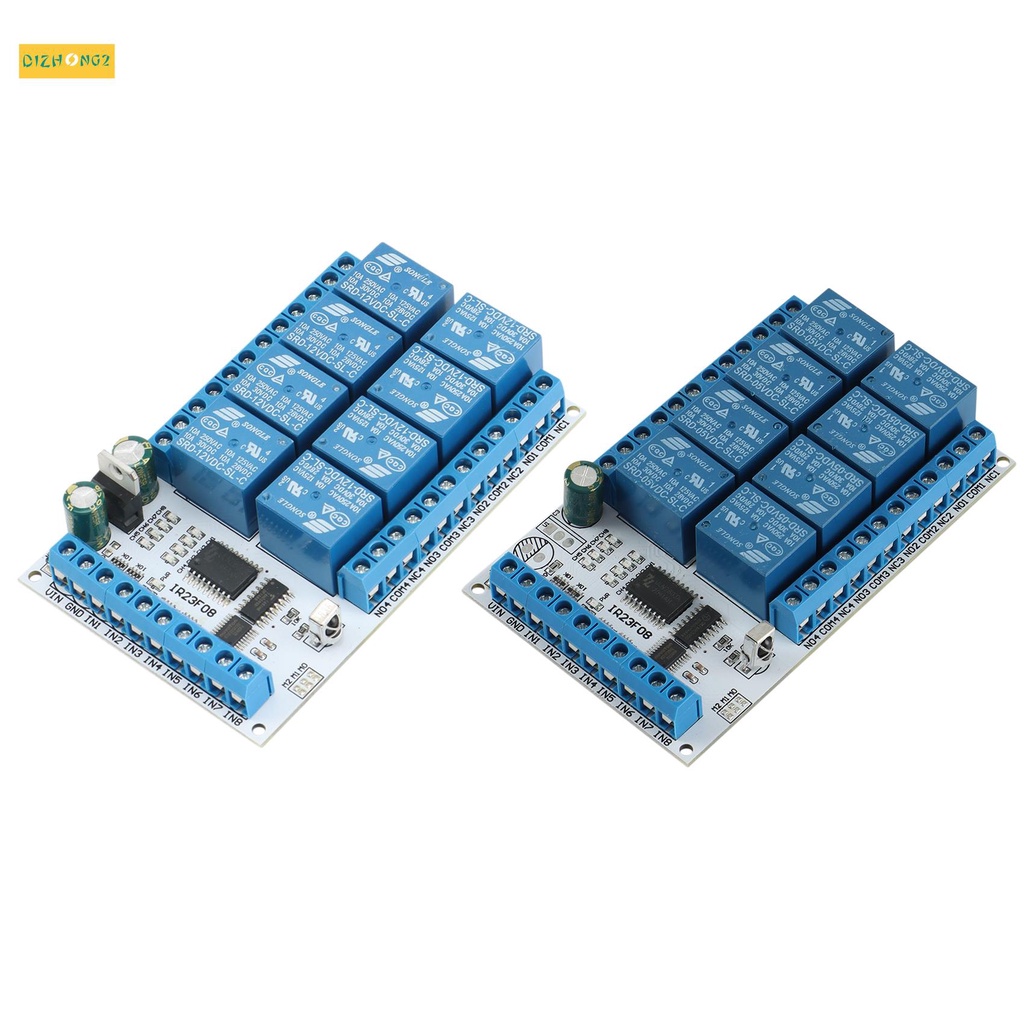 Rơ Le 8 Kênh Dc 12v Đa Năng Kèm Điều Khiển Từ Xa | BigBuy360 - bigbuy360.vn
