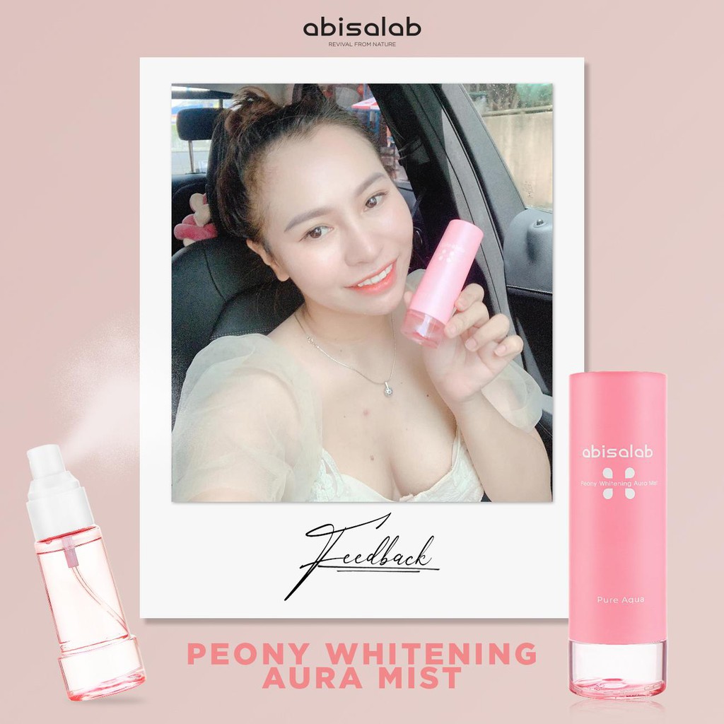 Xịt khoáng tế bào gốc chiết xuất hoa mẫu đơn - Aura Mist Abisalab 100ml | BigBuy360 - bigbuy360.vn