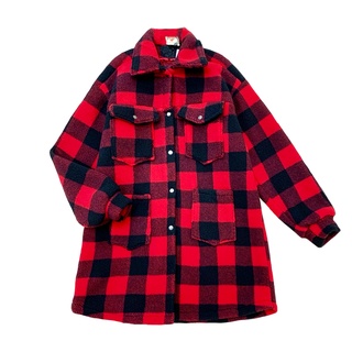 Khoác lông dáng dài có cổ - noel longline fur collar jacket