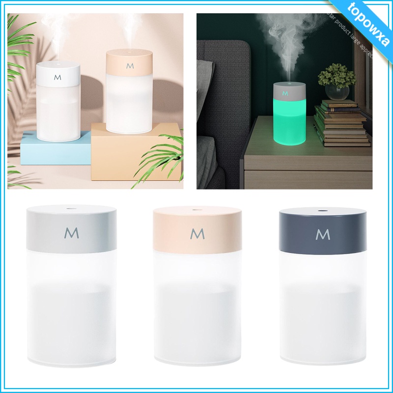 Máy Phun Sương Tạo Ẩm Không Khí Siêu Âm 260ml Có Đèn Ban Đêm USB Tự Tắt Nước Tự Động Cho Nhà Ở / Văn Phòng / Du Lịch