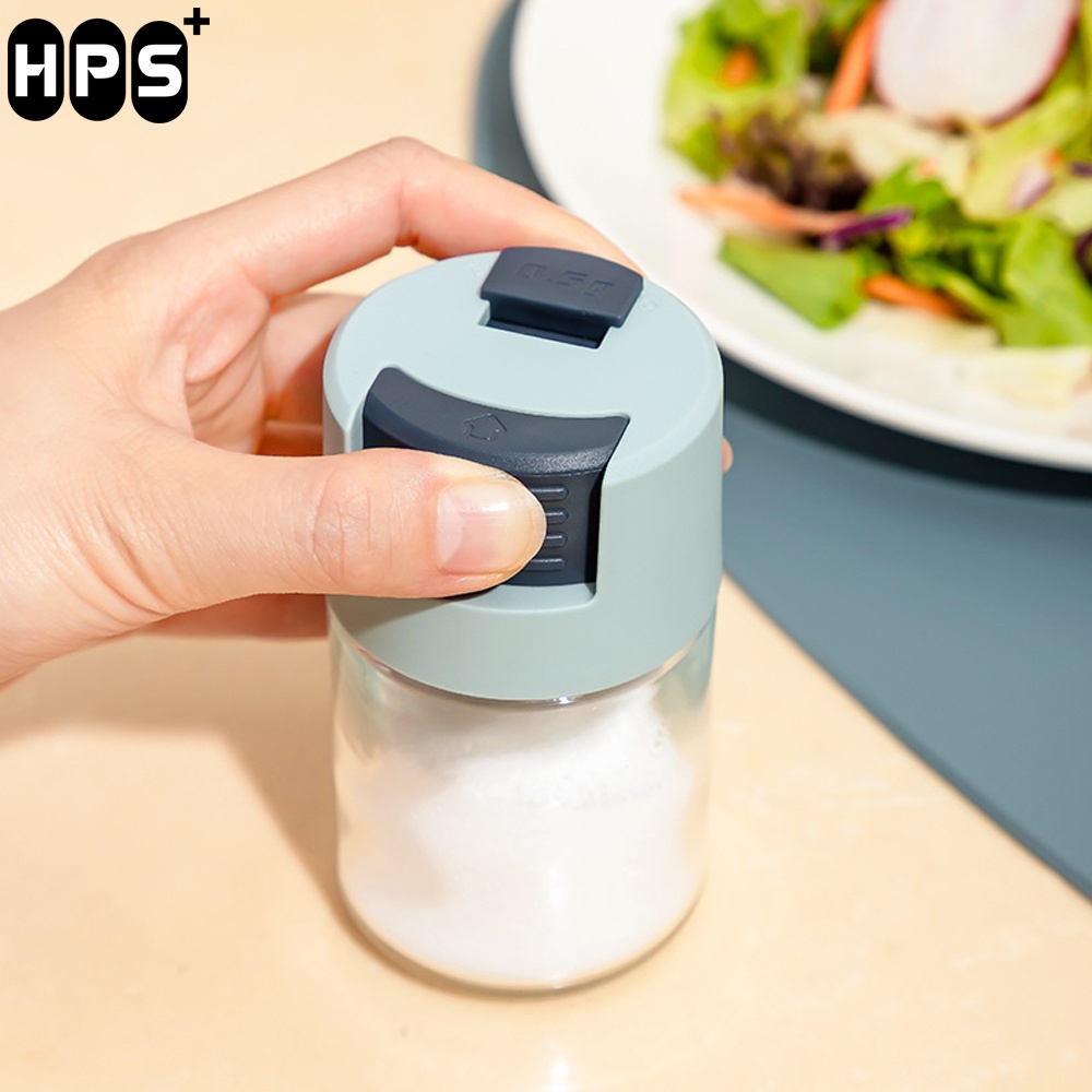 Lọ đựng gia vị, hũ đựng gia vị thủy tinh cao cấp, kiểm soát lượng gia vị chính xác khi nấu ăn