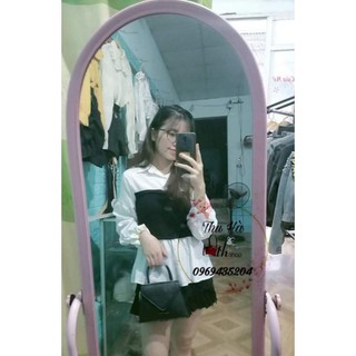 Áo babydol phối
