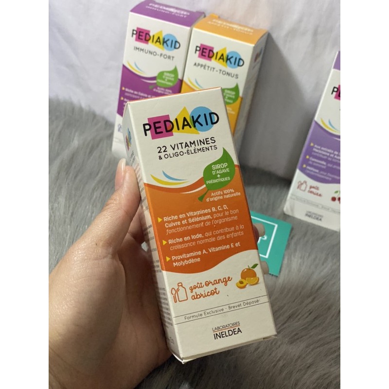 PEDIAKID Ăn ngon/ ngủ ngon/ tăng đề kháng/ 22 vitamins