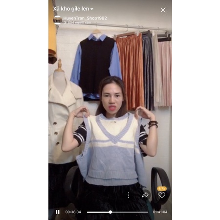 Áo len gile 2hand (ảnh mẫu sp) | BigBuy360 - bigbuy360.vn